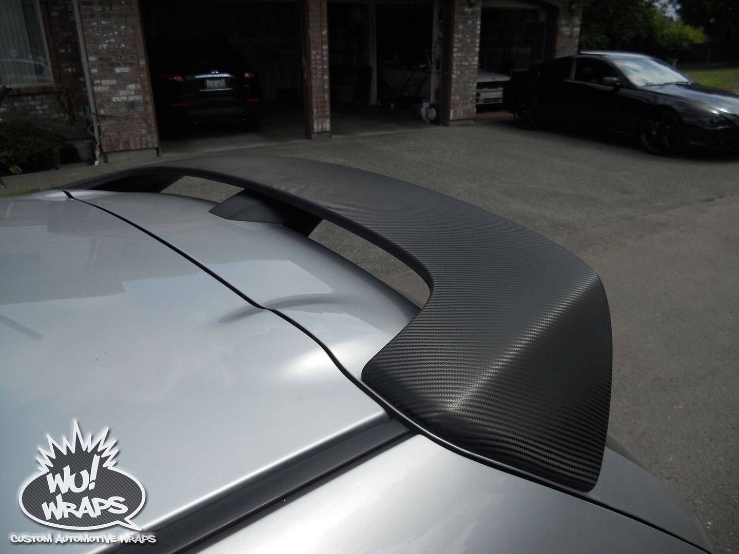 Mazda Speed 3 Spoiler Carbon Fiber Wrap 3m 1080 Wu! Wraps 6 Photo by